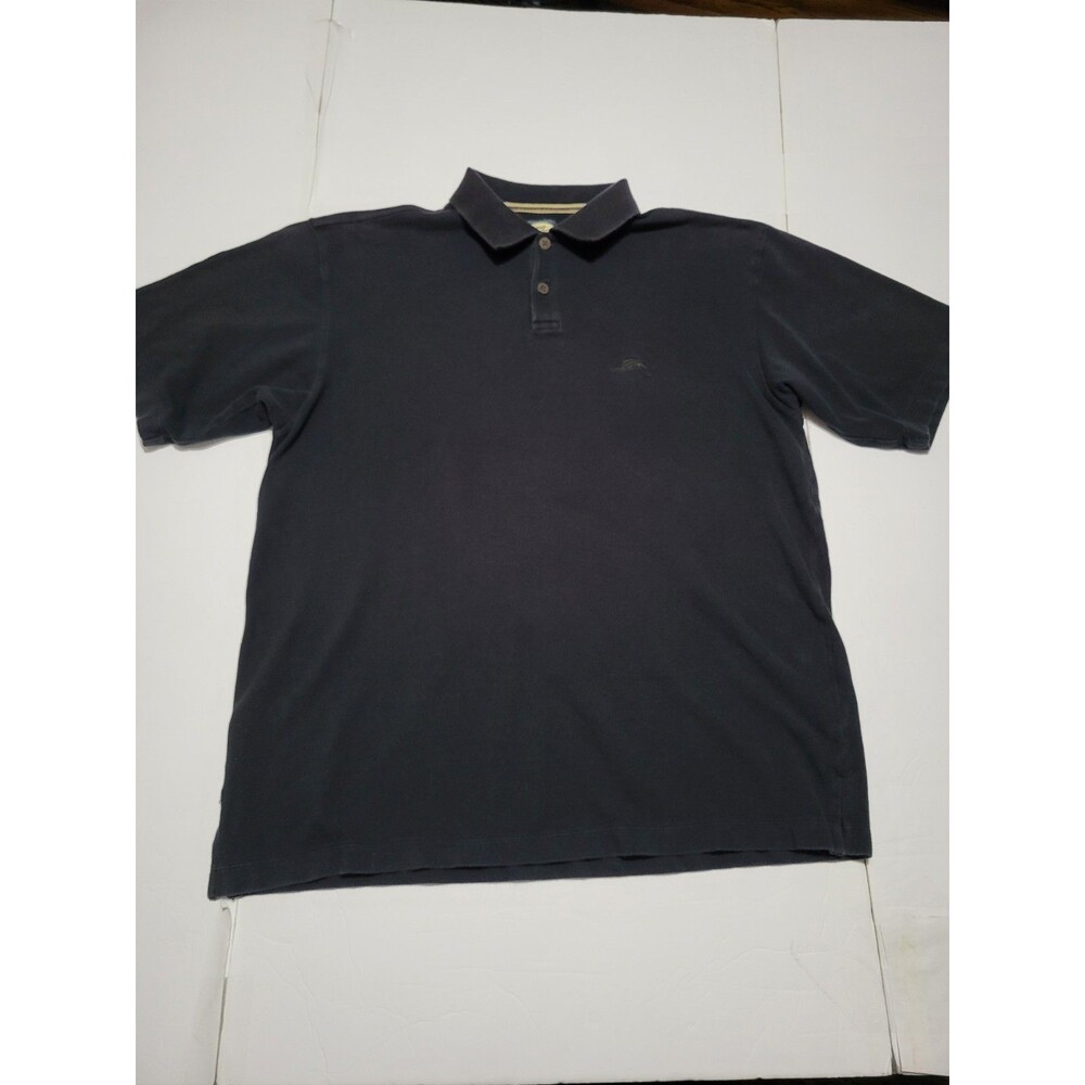 (#18) Tommy Bahama Short Sleeve Size Men's Large 100%Cotton Black
